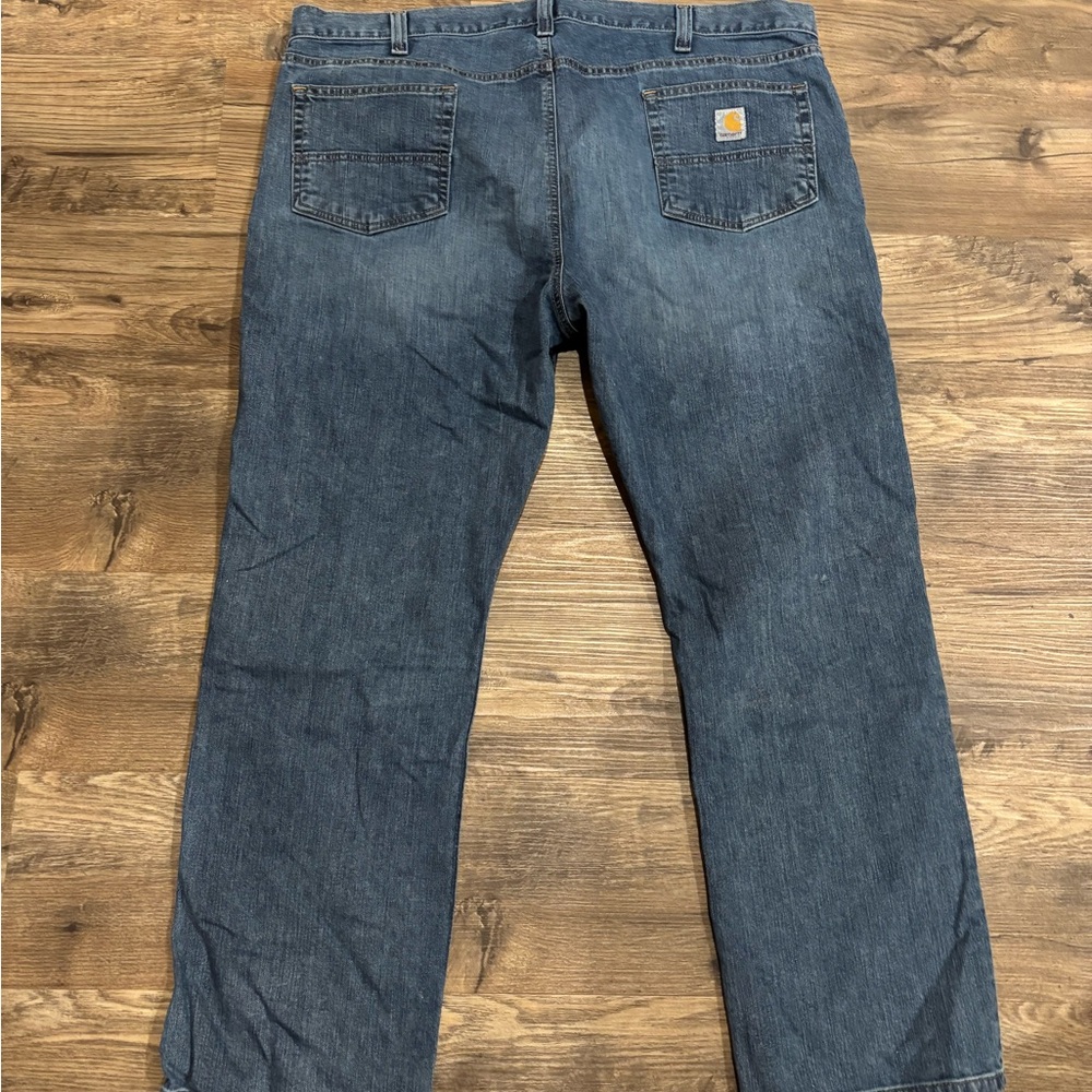 Carhartt Blue Relaxed Jeans Durable Workwear